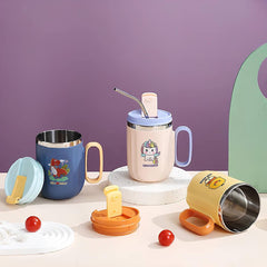 Kawaii Cups for Kids - Stainless steel