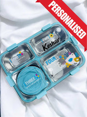 Bento Bliss Lunch Box Stainless Steel (4 Compartment)