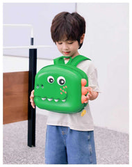 10” 3D Dino Head Backpack For Kids