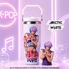 K-Pop Print Insulated Tumbler 890ML