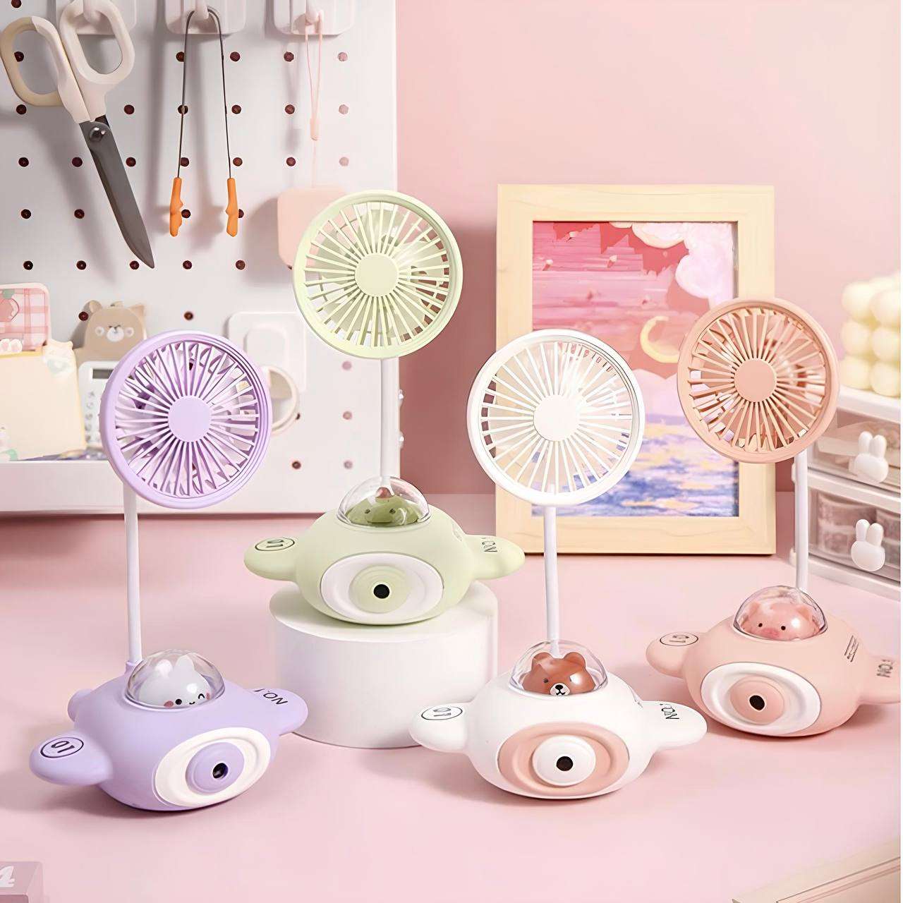 Airplane Animal Small Table Fan