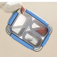 Bento Buffet Lunch box (Leak Proof)(3 Compartment)