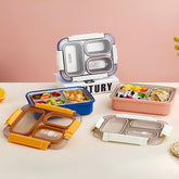 Bento Buffet Lunch box (Leak Proof)(3 Compartment)