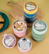 Bento Treat Lunch Box + Soup Bowl (Leak Proof)(2 Compartment)