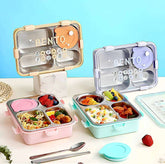 Bento Buddy Lunch Box (Spill Free)(4 Compartment)