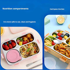 Bento Buddy Lunch Box (Spill Free)(4 Compartment)