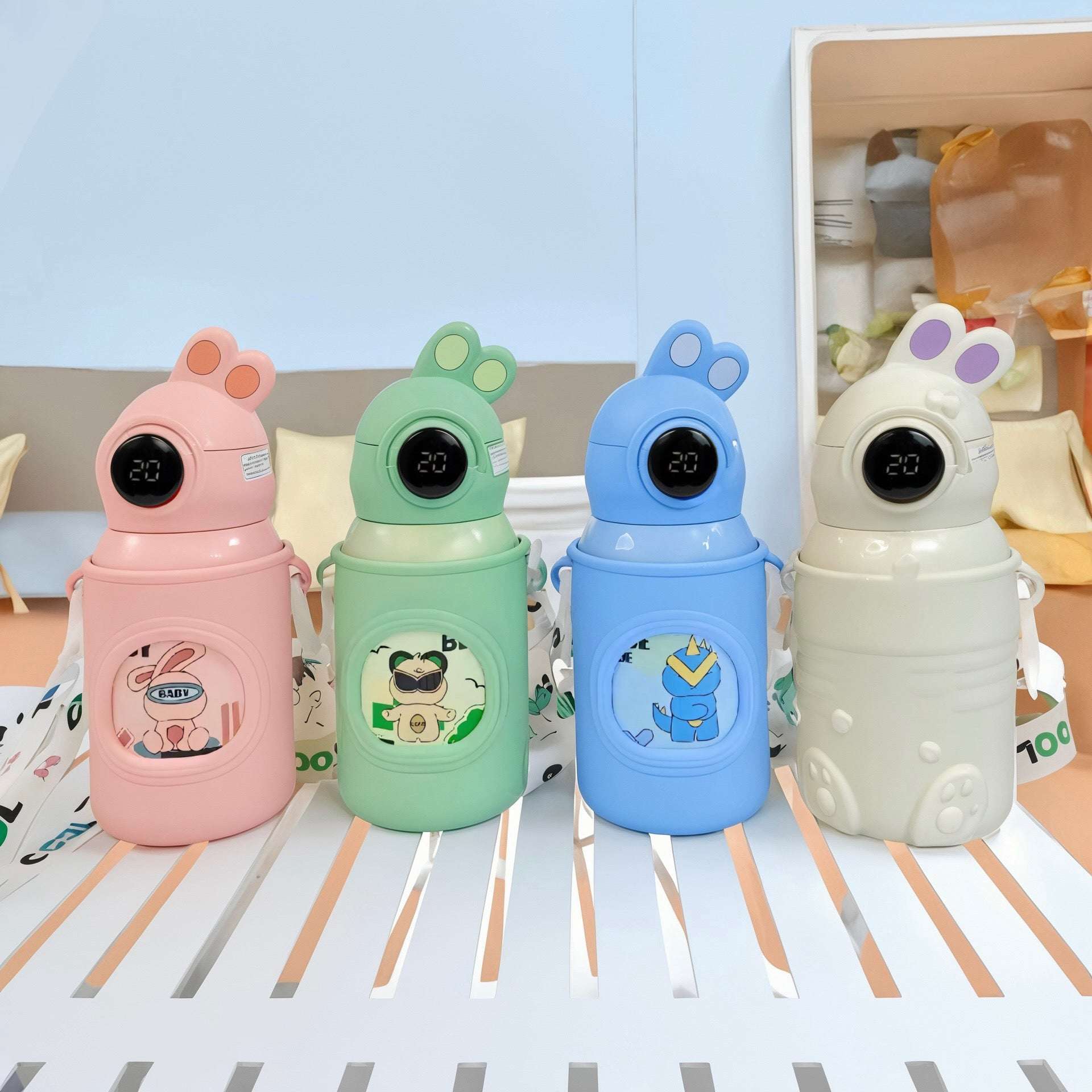 Rabbit Stainless Steel Bottle 500 ML with Temperature Display