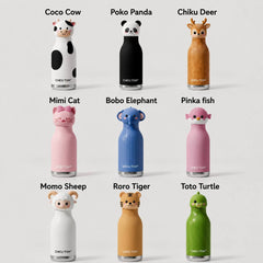 (Pre-Order) Chicu Tom Wild Buddy Kids Bottle – Straw & Open Sip (Dispatch on 17-06)