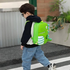 12” Dino Bagpack With Tail For Kids