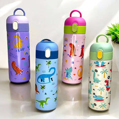 Dinosaur Print Stainless Steel Water Bottle