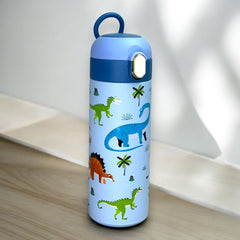 Dinosaur Print Stainless Steel Water Bottle