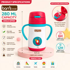 Doodle Toddlers Sipper Bottle โ 280ML
