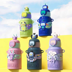 FRIENDS Stainless Steel Sipper Bottle - 500ML