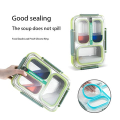 Fiesta Bento Lunch Box (Leak Proof) (3 Compatment)