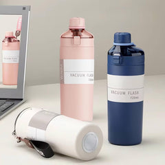 Go Pop Insulated Thermos Dual Sipper Bottle – 720 ML