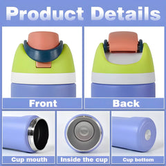 HydraMuse – 600ml Insulated Stainless Steel Bottle