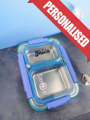 Balanced Meal Bento Lunch Box (Leak Proof)(2 Compartment)