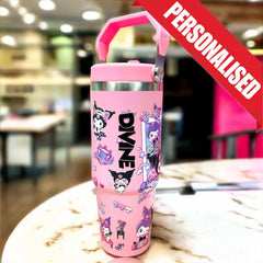 Kuromi Print Insulated Tumbler 890ML