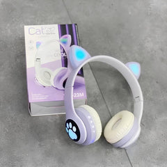 Kawaii Cute Wireless Headphone With RGB