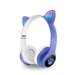 Kawaii Cute Wireless Headphone With RGB