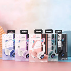 Kawaii Cute Wireless Headphone With RGB