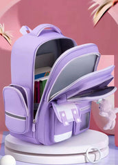 Kawaii Kids Bagpack 17 Inch 8 Pocket
