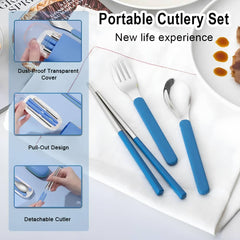 Kawaii Travel Cutlery Set