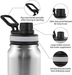 KidKitIndia Thermos Flask Wall Stainless Steel 800 ML