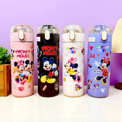 Kids Mickey & Minnie Print Water Sipper Stainless Steel