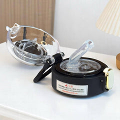 Kids Football Print Water Sipper Stainless Steel