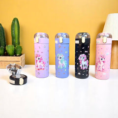 Kids Unicorn 🦄 Print Water Sipper Stainless Steel