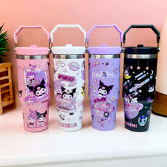 Kuromi Print Insulated Tumbler 890ML