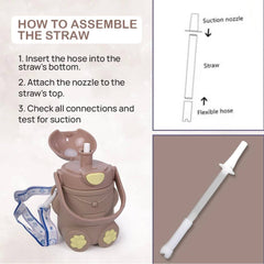 Little Teddy Bear Stainless Steel Sipper Bottle - 500 ML