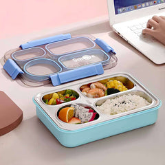 Meal Mate Bento Lunch Box (4 Compartment) (Leak Proof)