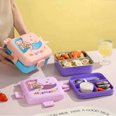 Mermaid 🧜♀️ Bento Lunch Box (Spill Free)(3 Compartment)
