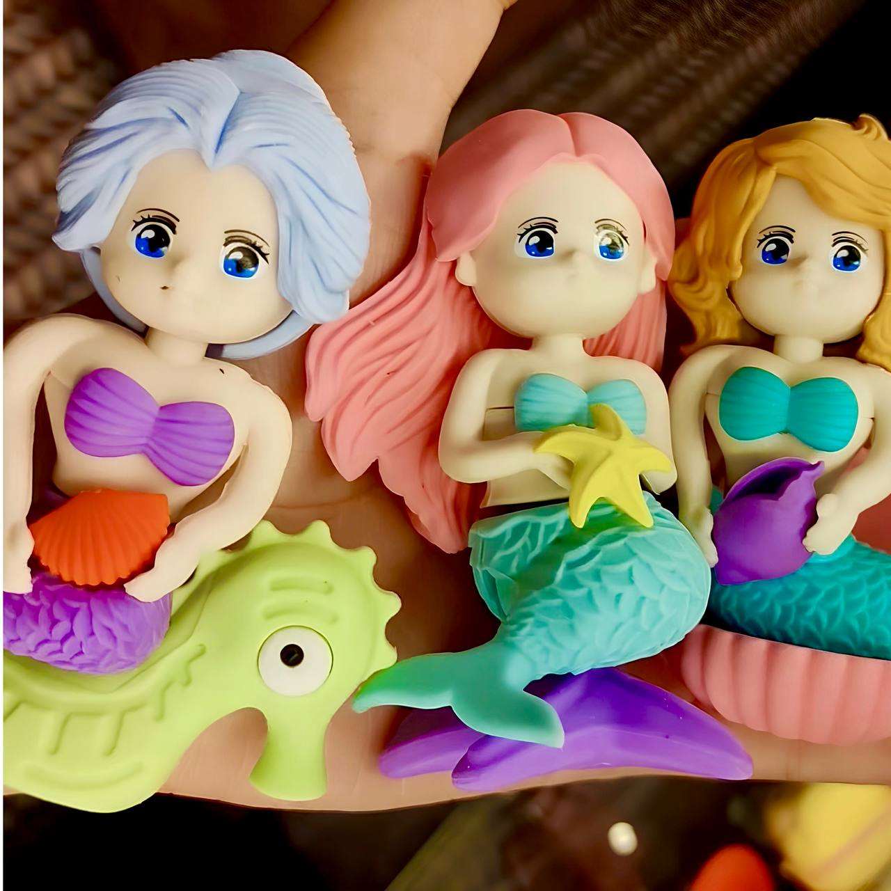 Mermaid Eraser For Girls - Single Piece