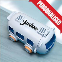 Cute Bear Baby Bus Tritan Water Bottle