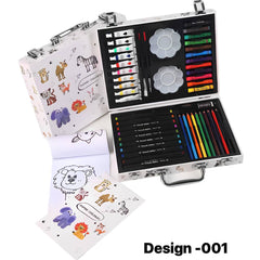 Portable Art & Painting Kit: Drawing Set for Kids & Adults