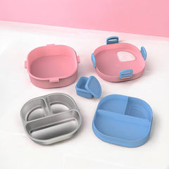 Rocket Box Bento Lunch Box 🚀🍱🌟 (3 Compartment)