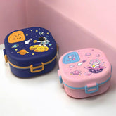 Rocket Box Bento Lunch Box 🚀🍱🌟 (3 Compartment)