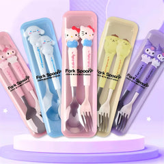 Sanrio Kids Spoon & Fork Set