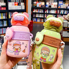 Smiley Sipper For Kids stainless Steel 500 ML