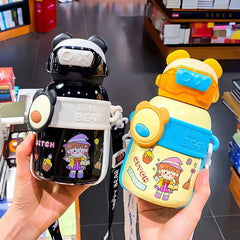 Smiley Sipper For Kids stainless Steel 500 ML