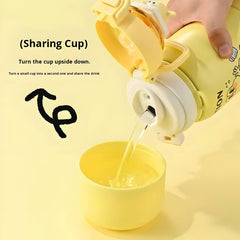 SnuggleSip 🐻 Stainless Dual Sipper Bottle