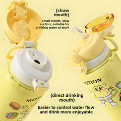 SnuggleSip 🐻 Stainless Dual Sipper Bottle