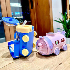 Submarine-Shaped Water Bottle with Built-In Compass 550 ML