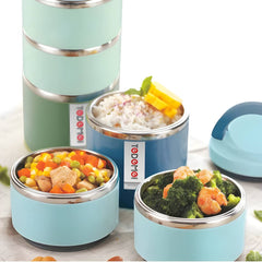 Tedemei 3 Layers Stainless Steel Lunch Box – 1.3L