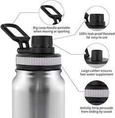 Thermos Flask Wall Stainless Steel 1000ML