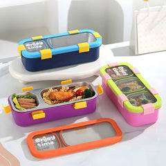 TwinTreat Bento Lunch Box (2 Compartment)
