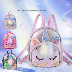 8” UNICORN Shining Bagpack For Girls (1-4) Age